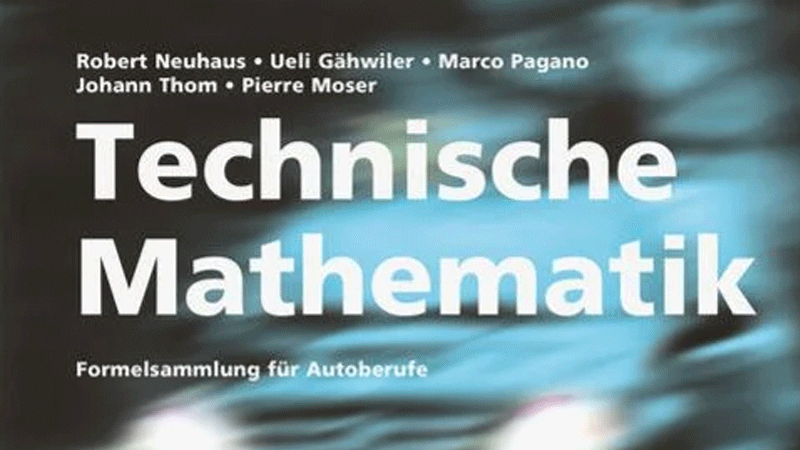 Technische Mathematik. Formelsammlung 