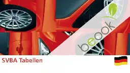 [Tab_Einz_eb_d] SVBA-Tabellen (Einzel, ebook)